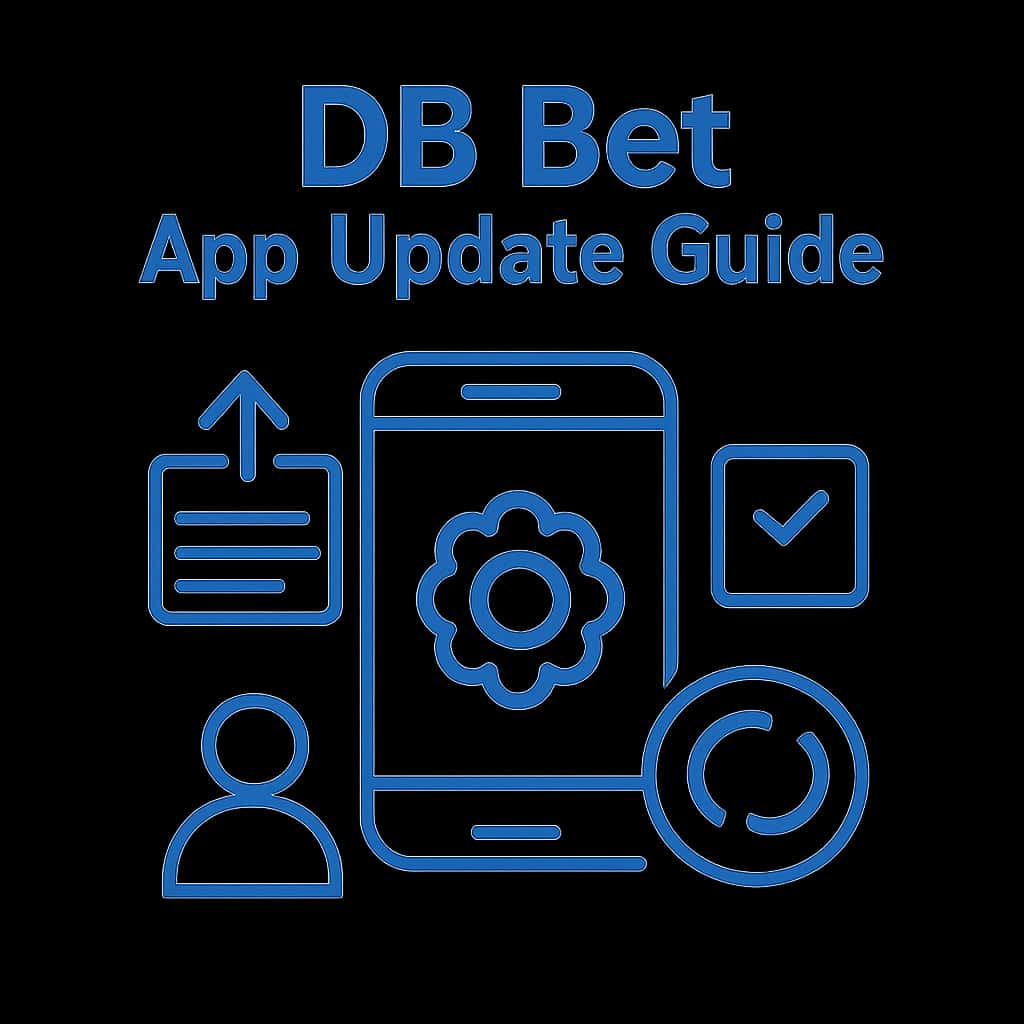 Diagram illustrating the steps to update the DB Bet app.