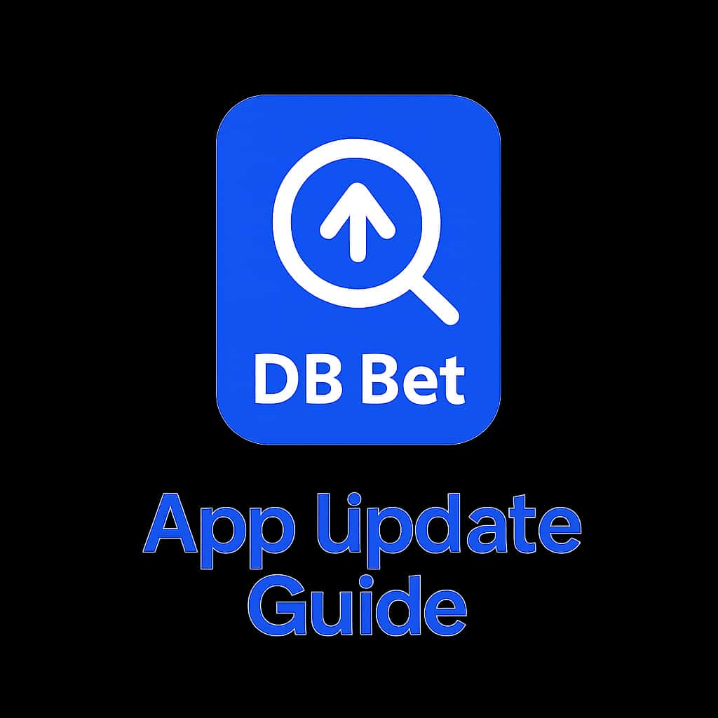 Icon representing the DB Bet app update guide.