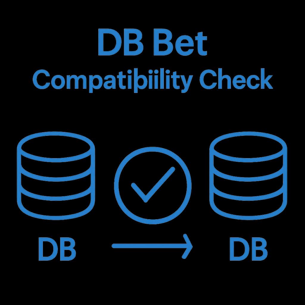 Illustration explaining DB Bet device compatibility.