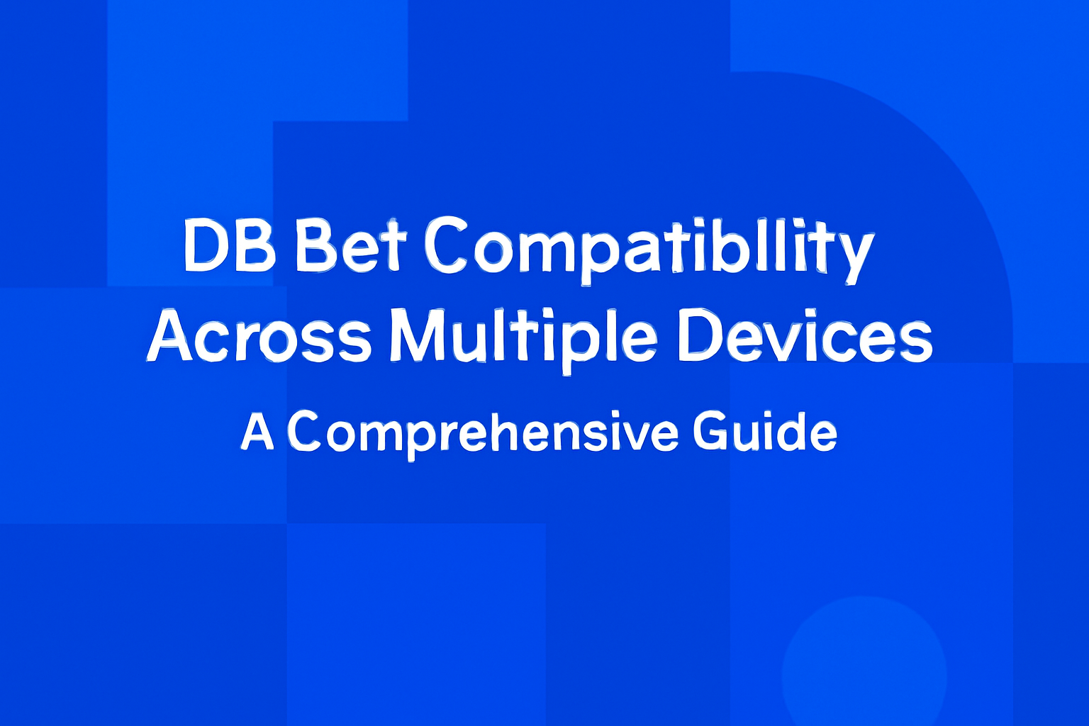 Informational scene detailing login issues for DB Bet.