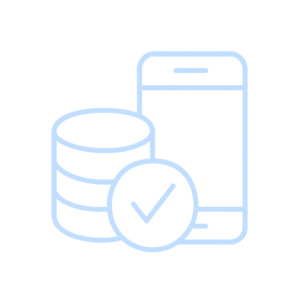 Icon representing safety information for DB Bet on Android.