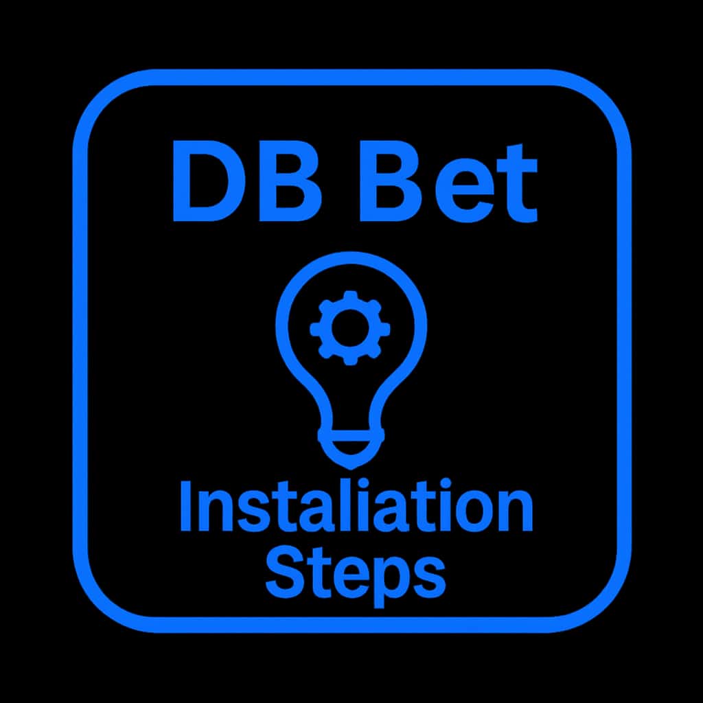 A simple icon illustrating DB Bet Installation Steps guidance.