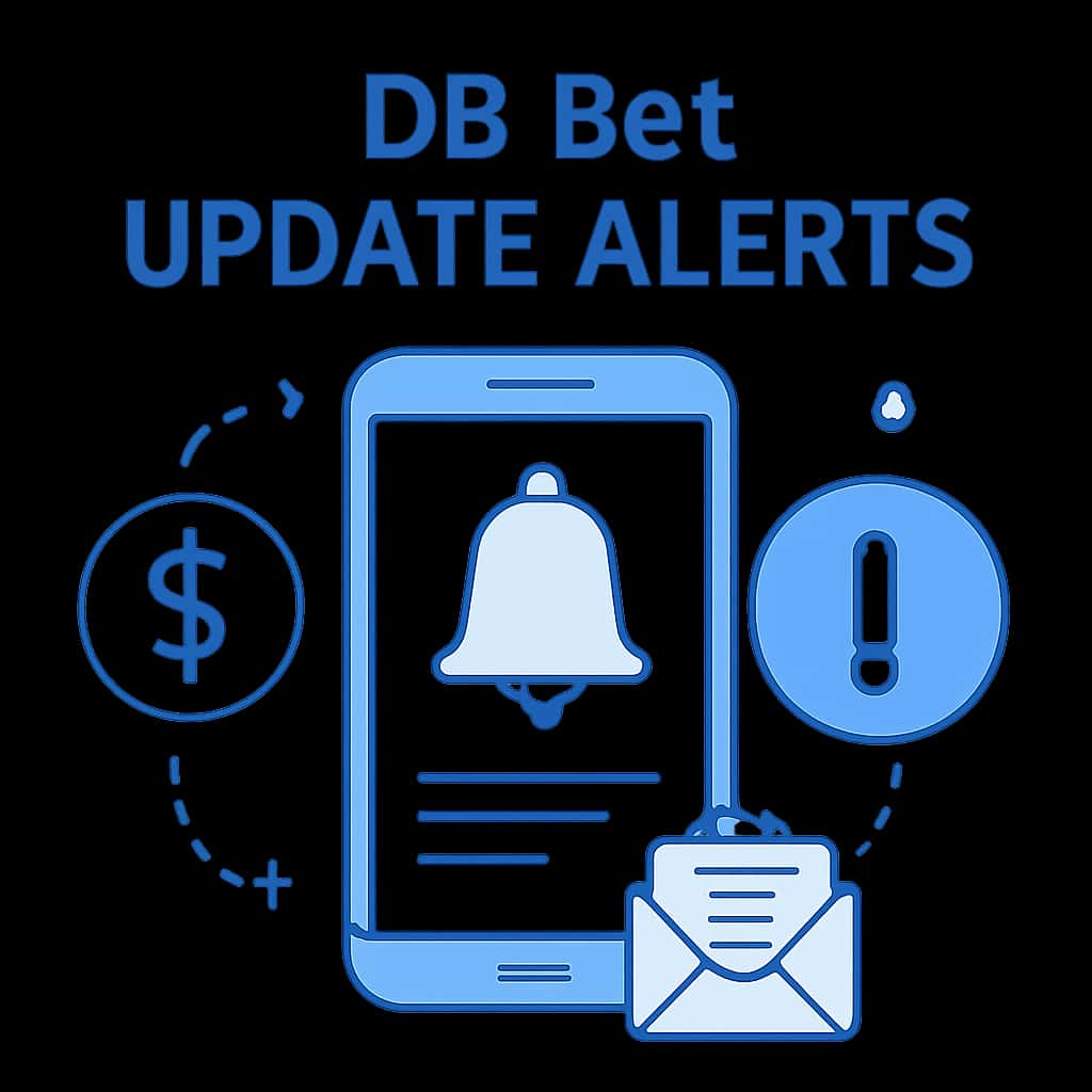 Diagram illustrating the process of DB Bet Update Alerts.