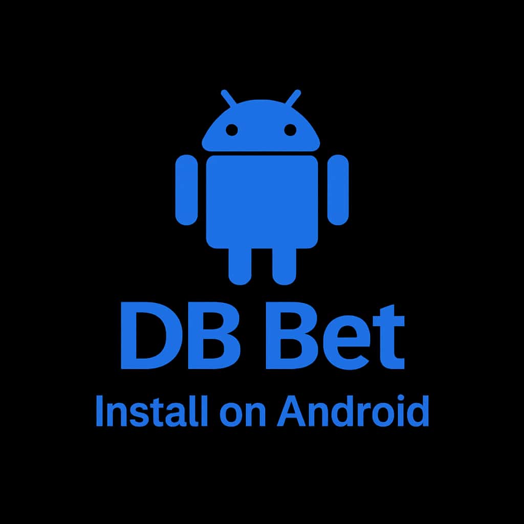 Icon representing the installation guide for the DB Bet app on Android.