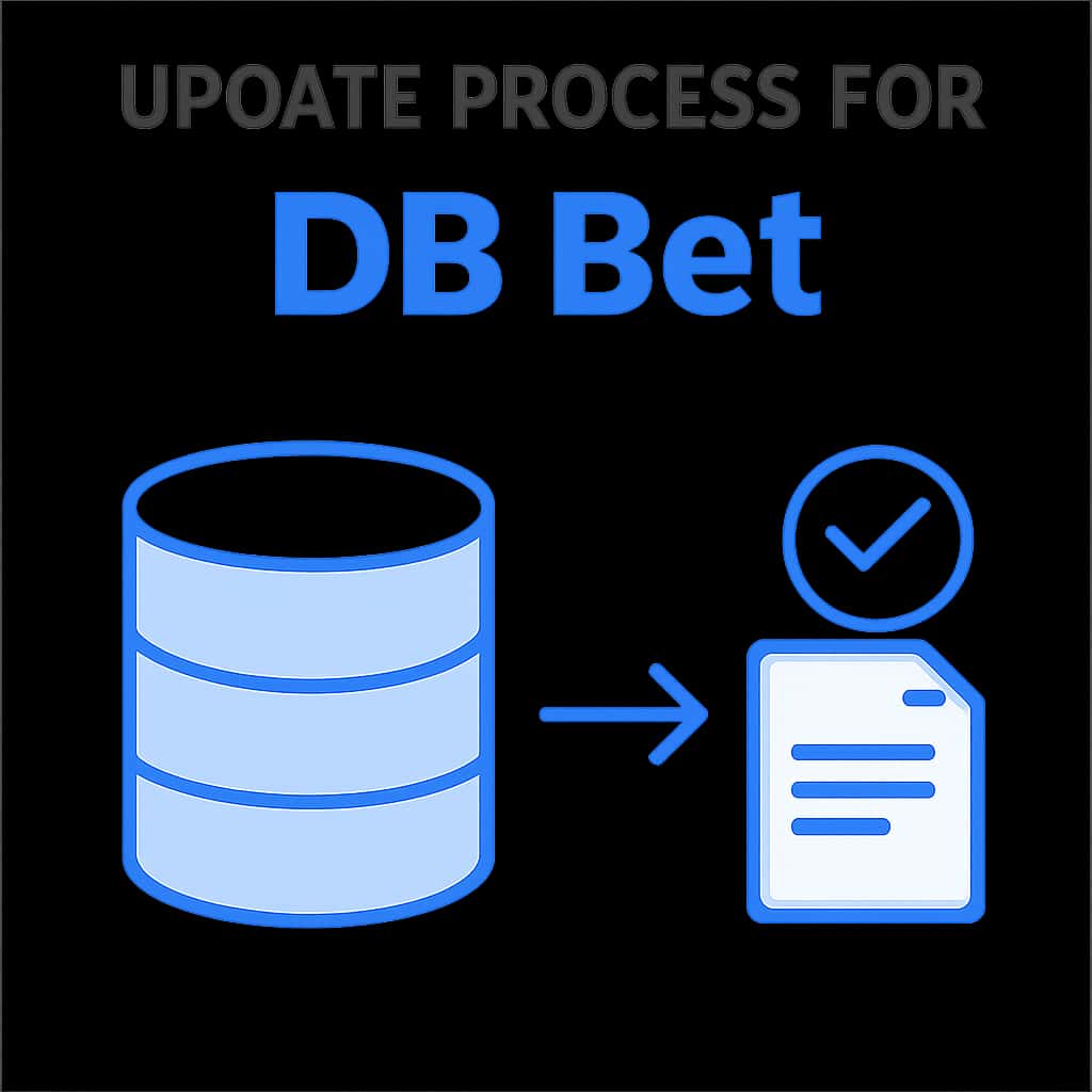 Diagram illustrating the update process for DB Bet.